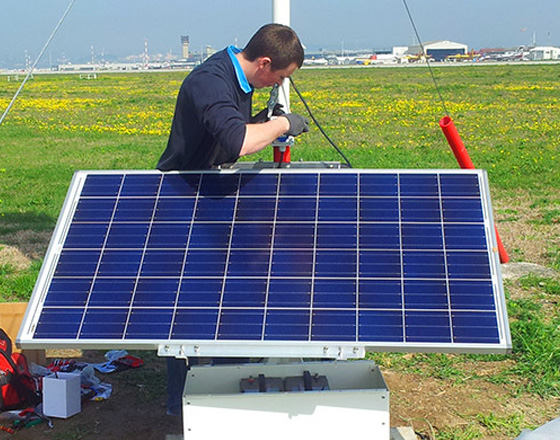 ALIMENTACIÓN SOLAR – ESTACIÓN SOLAR PARA BALIZAJE