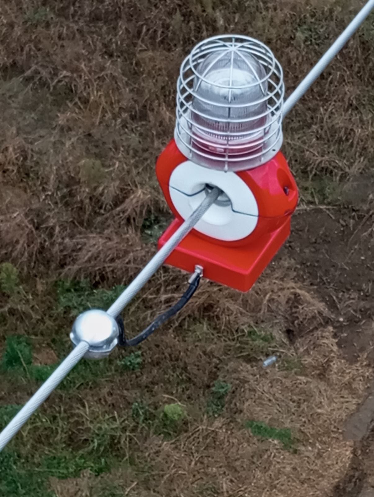 BALISAGE INDUCTION POUR LIGNE HAUTE TENSION